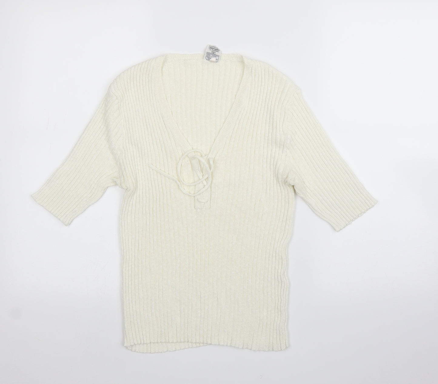 Wolsey Womens White   Pullover Jumper Size S