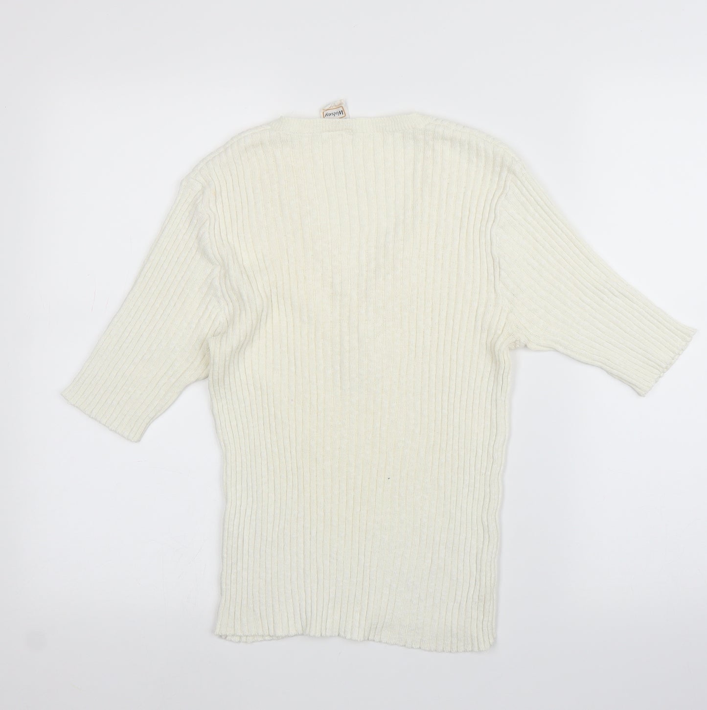 Wolsey Womens White   Pullover Jumper Size S