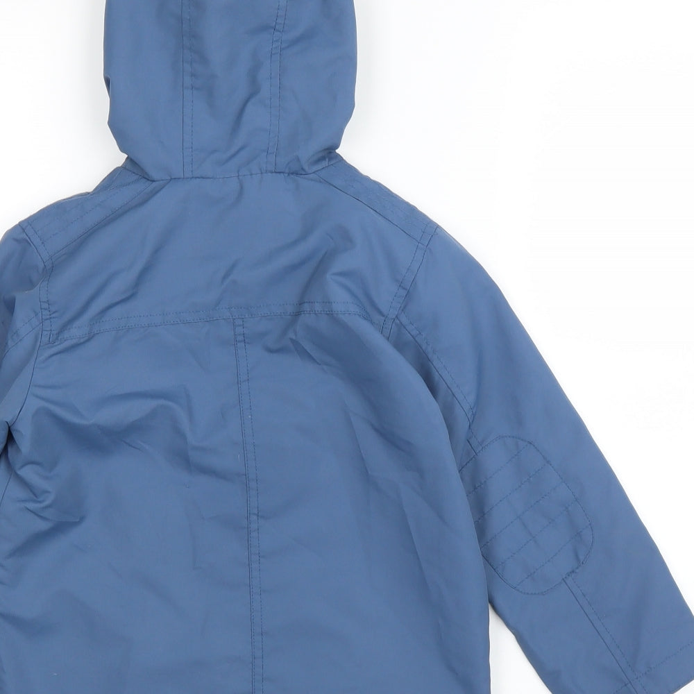 Nutmeg Boys Blue   Rain Coat Coat Size 4-5 Years