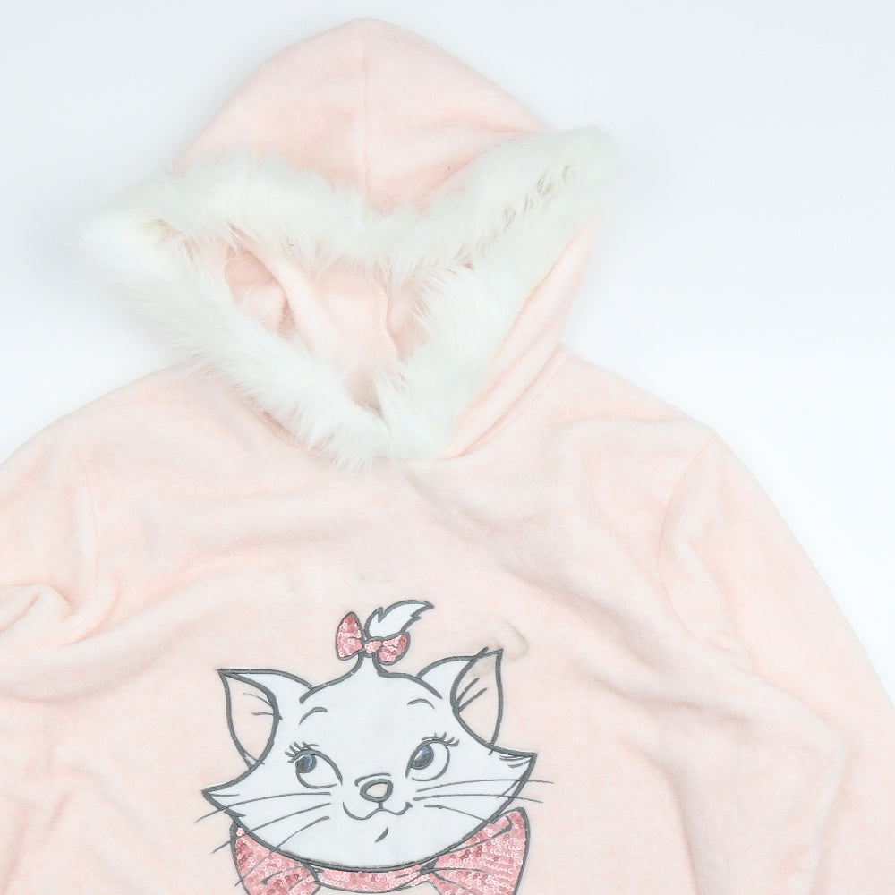 TU Womens Pink Solid  Top Pyjama Top Size XL  - Disney, Aristocats