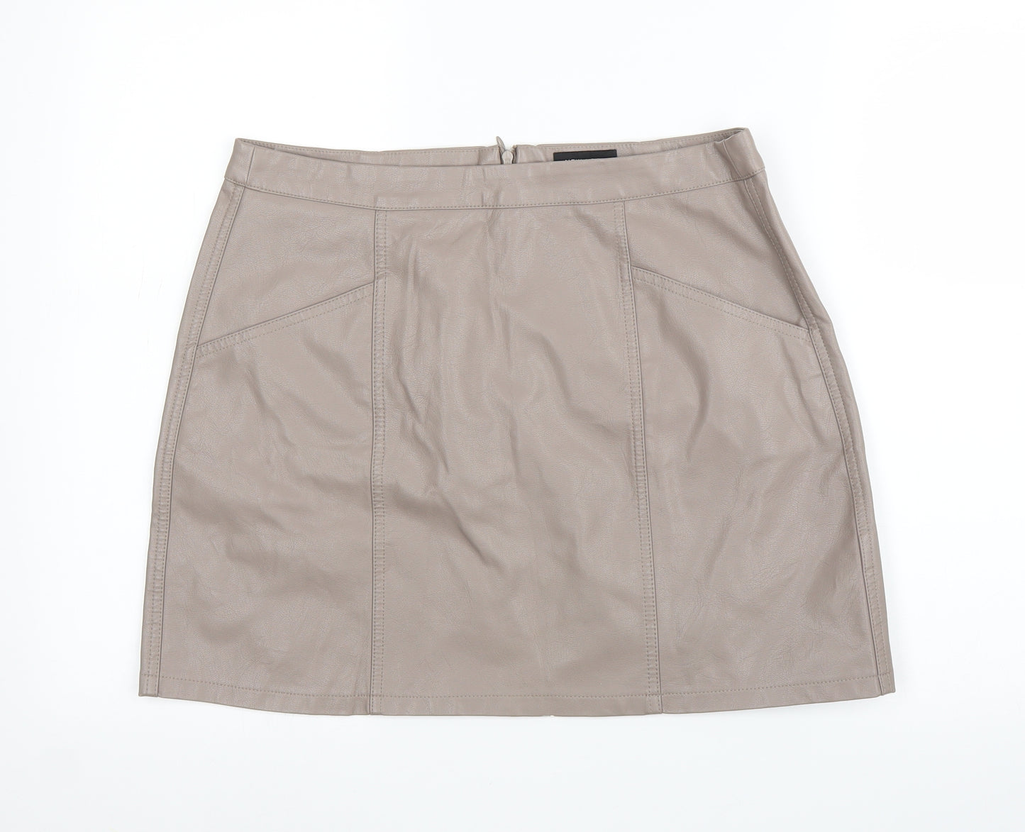 New Look Womens Beige   A-Line Skirt Size 14