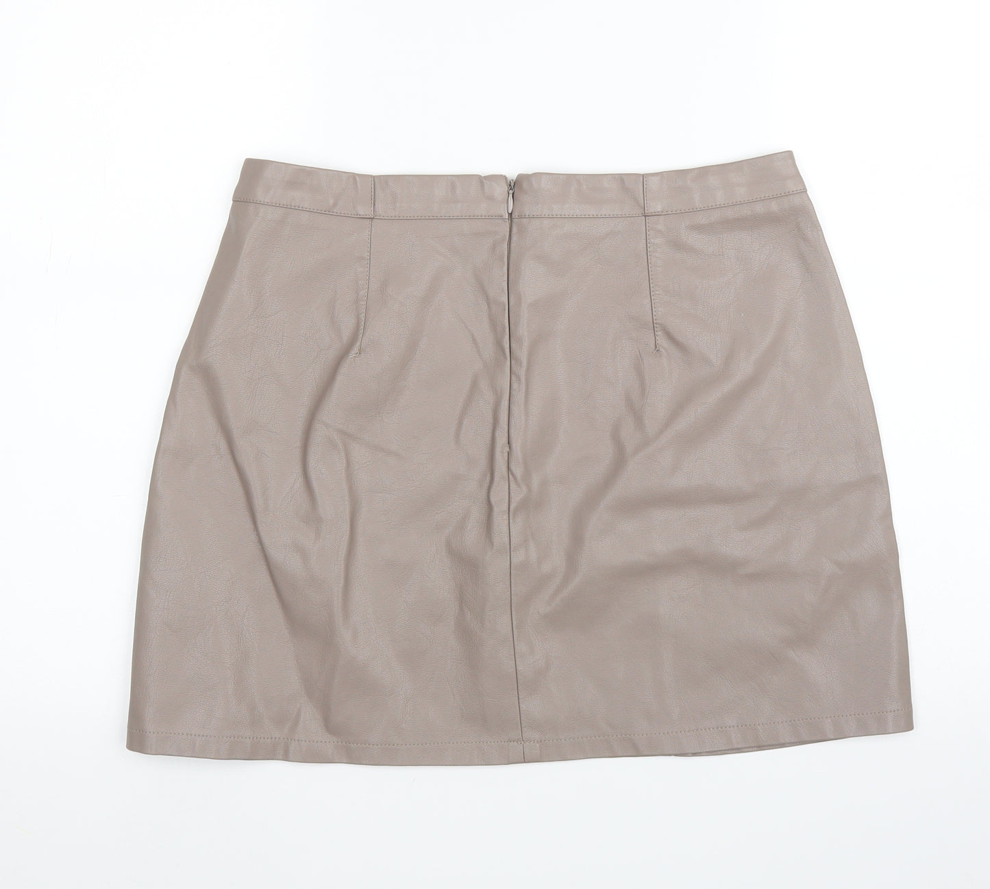 New Look Womens Beige   A-Line Skirt Size 14