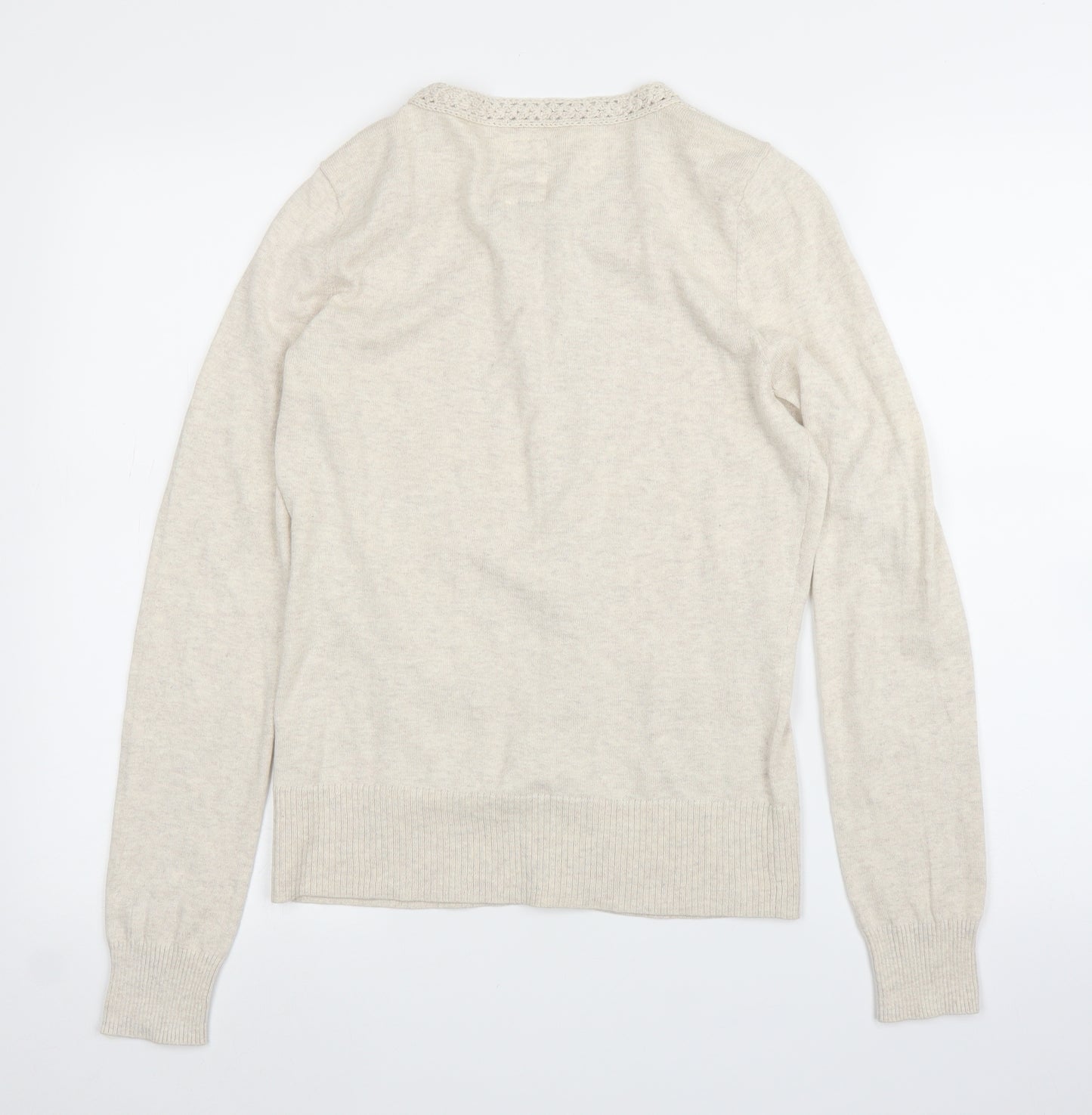 Debenhams Womens Beige   Cardigan Jumper Size 12