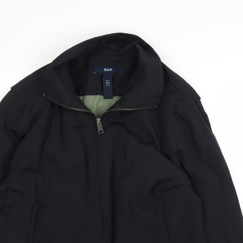 Gap Mens Blue   Biker Coat Size M