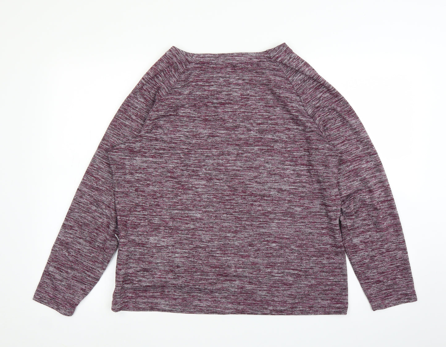 Roman Mens Purple   Pullover Jumper Size L