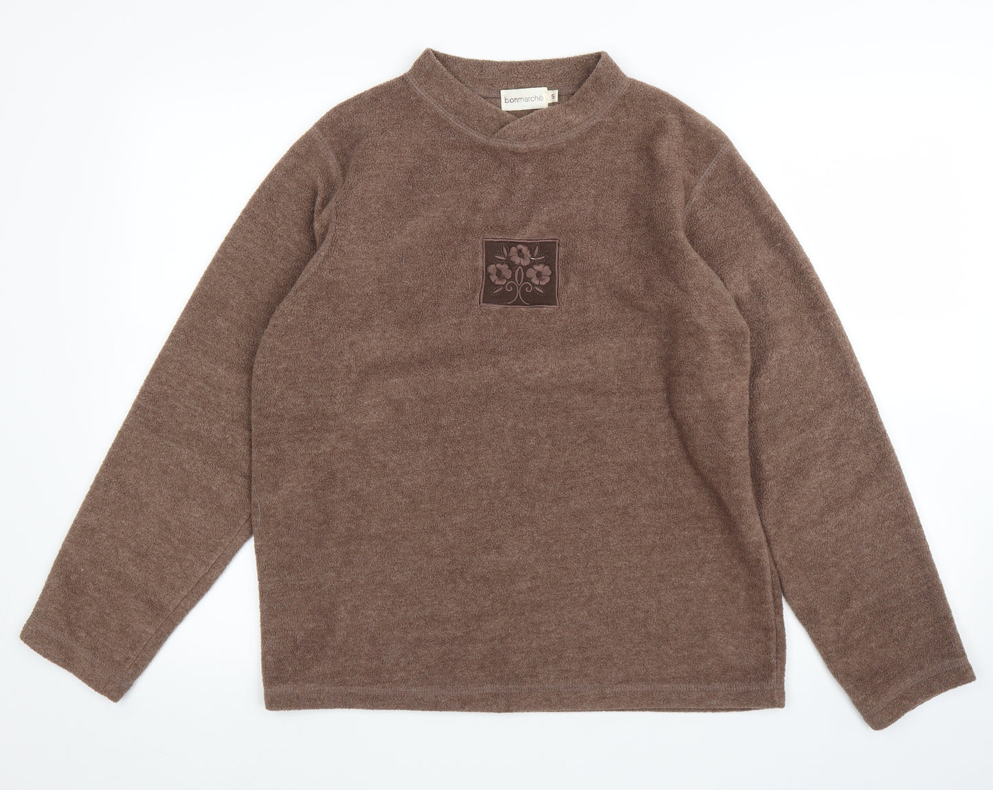 Bonmarché Womens Brown  Rayon Pullover Jumper Size S