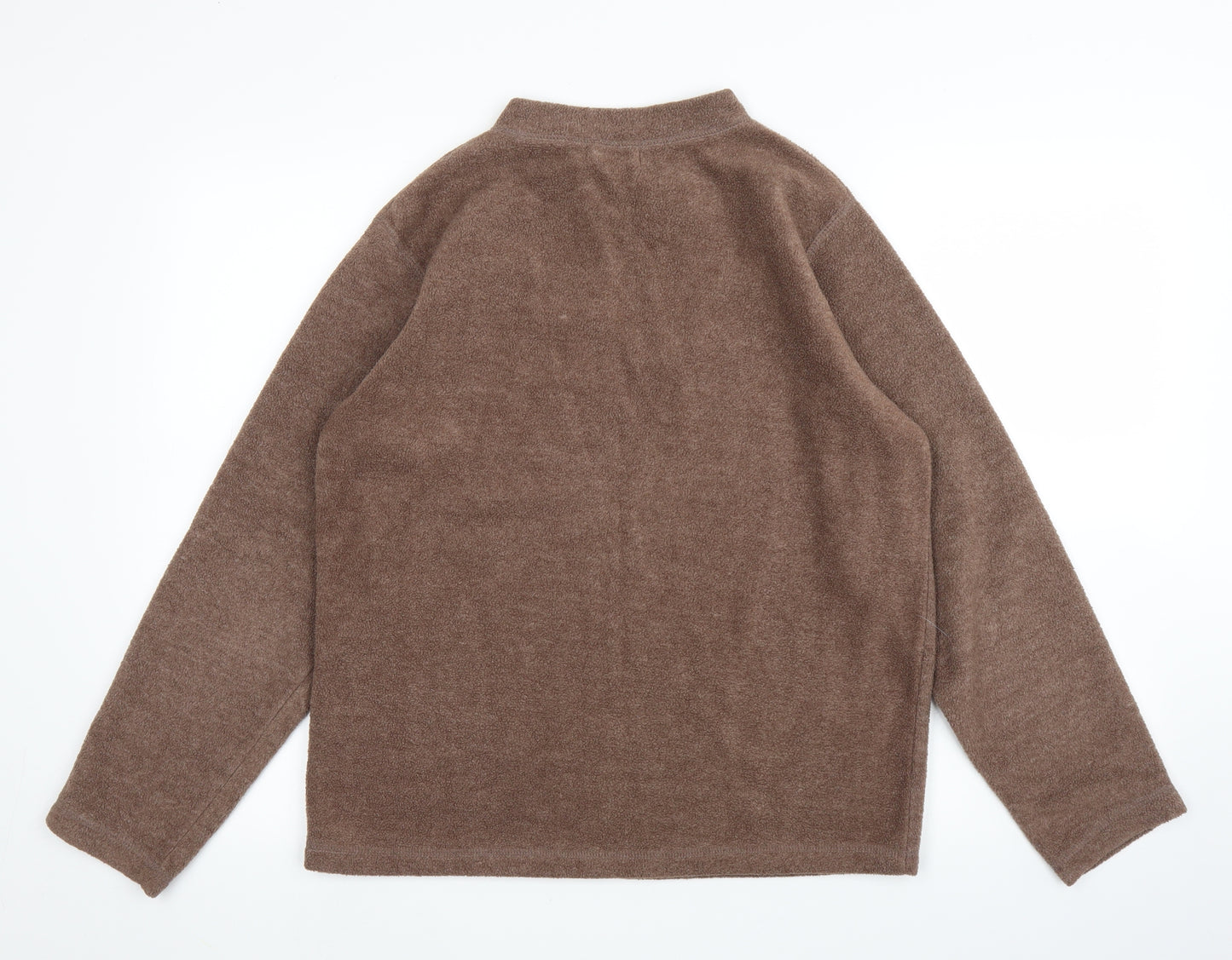 Bonmarché Womens Brown  Rayon Pullover Jumper Size S