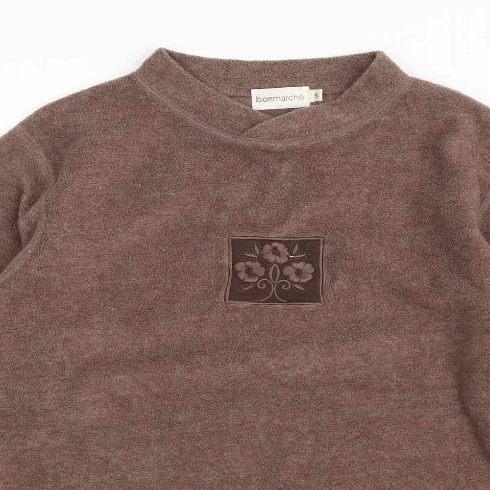 Bonmarché Womens Brown  Rayon Pullover Jumper Size S