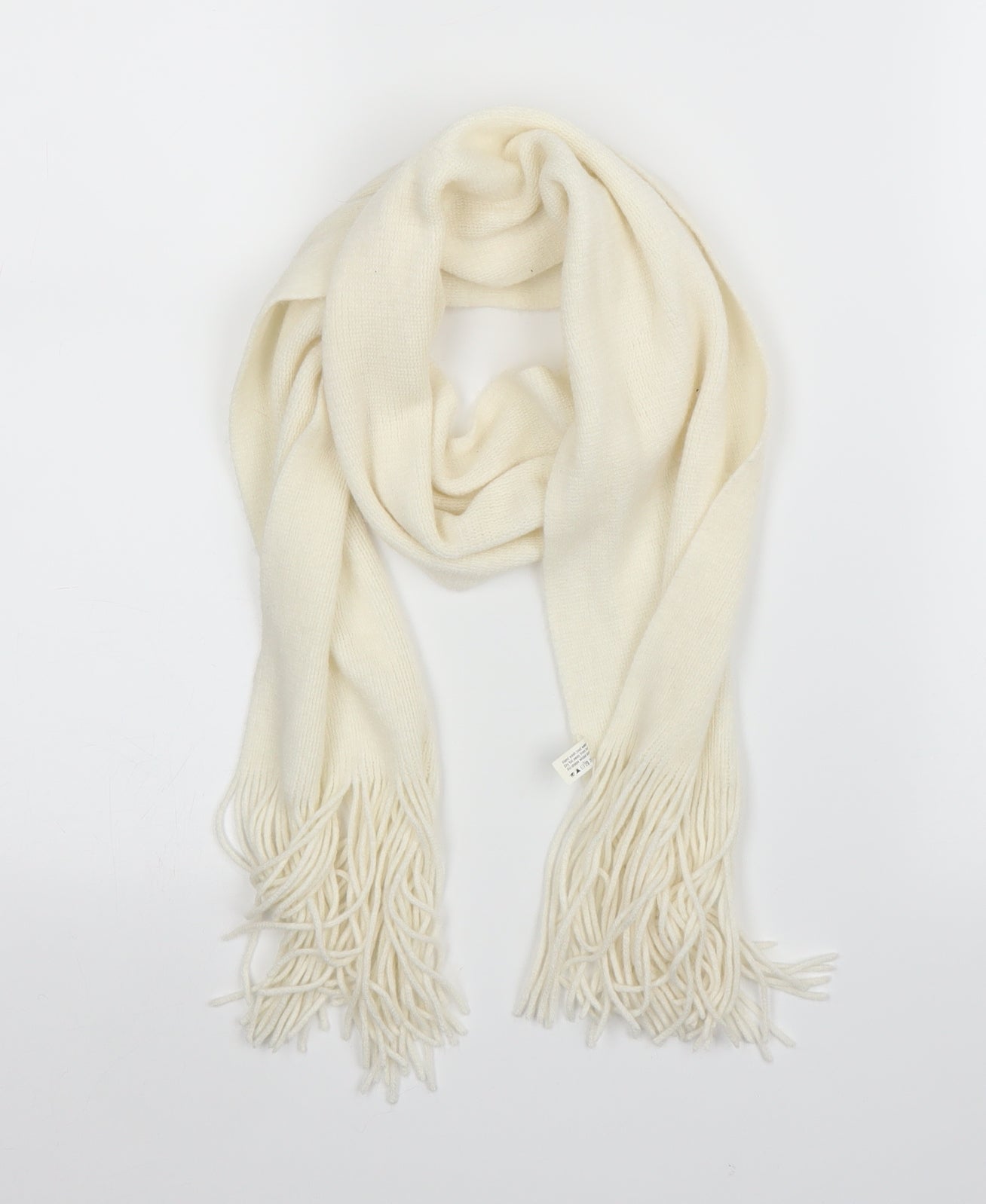 Preworn Unisex White    Scarf