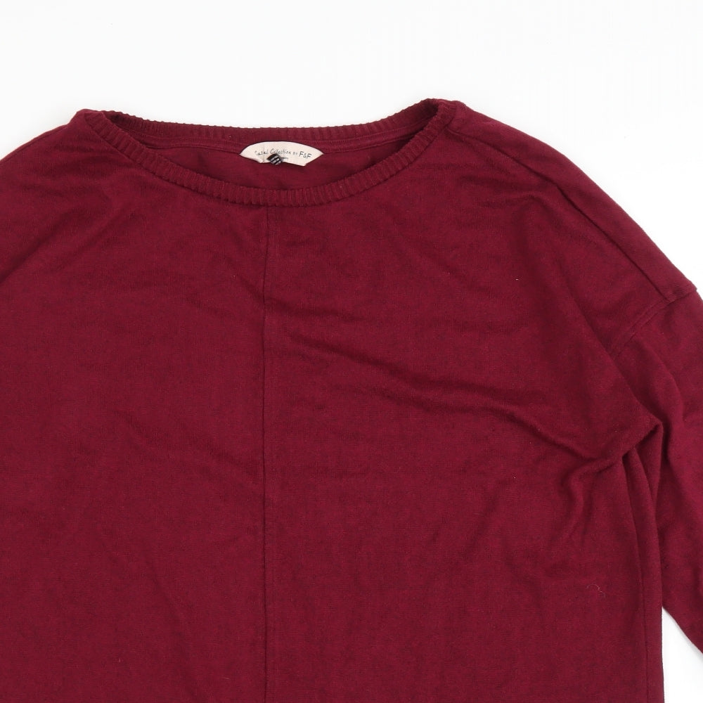 F&F Womens Purple   Basic Blouse Size 14