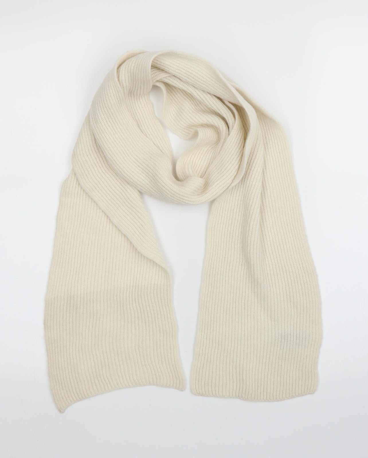 Preworn Unisex White    Scarf