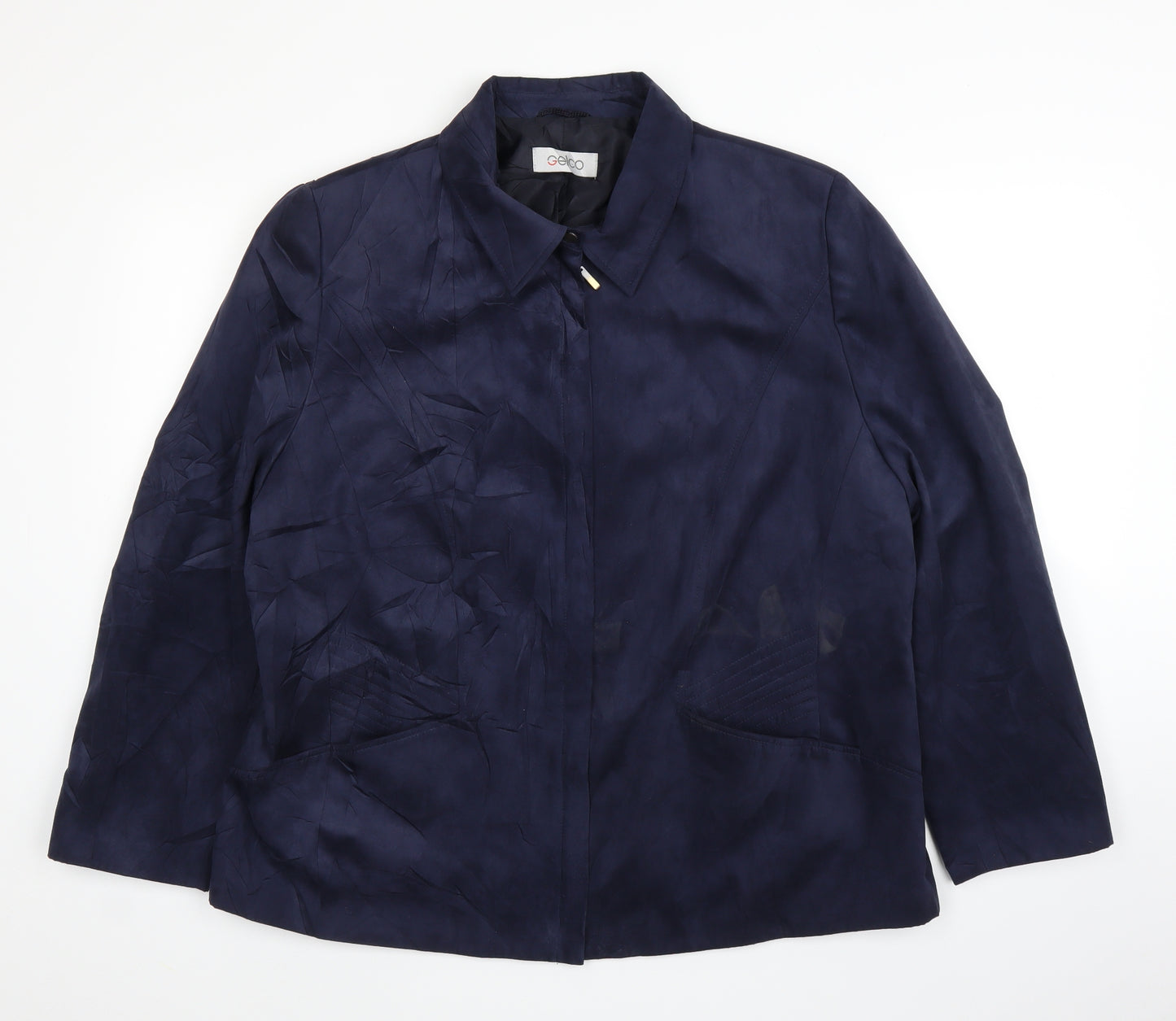 Gelco Womens Blue   Jacket  Size 20