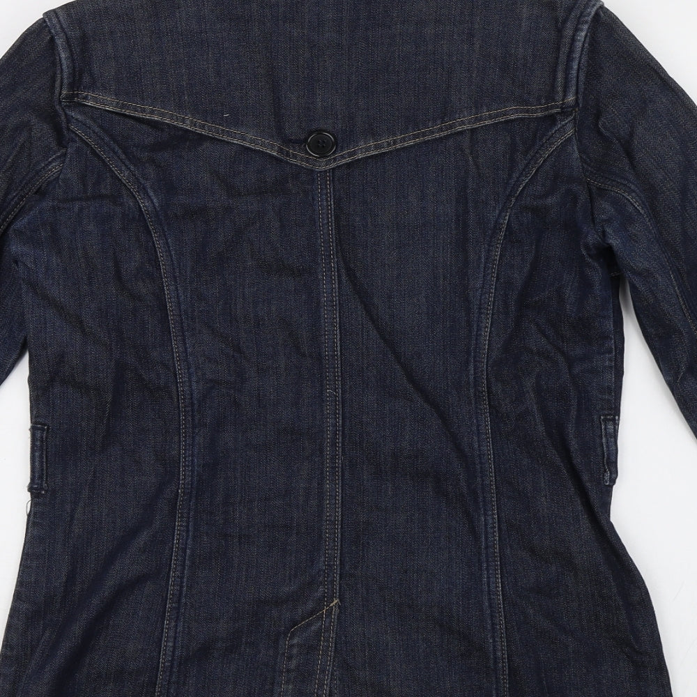 Jou Jou Womens Blue   Jacket  Size S