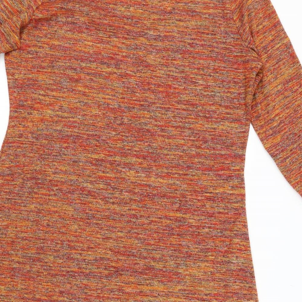 TU Womens Orange   Jumper Dress  Size 18