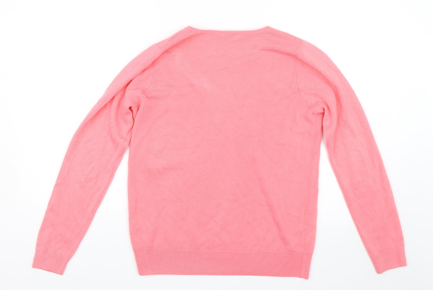 Love knitwear Womens Pink   Pullover Jumper Size 12