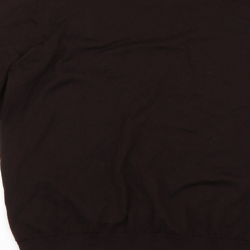 M&S Mens Brown   Pullover Sweatshirt Size M