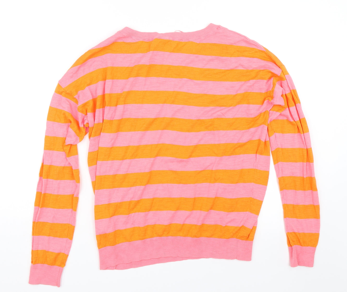 Decorp Womens Multicoloured Striped  Pullover Jumper Size XL