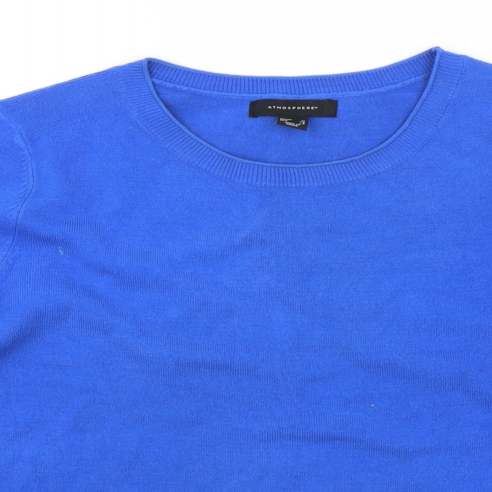 Atmosphere Womens Blue   Pullover Jumper Size 12