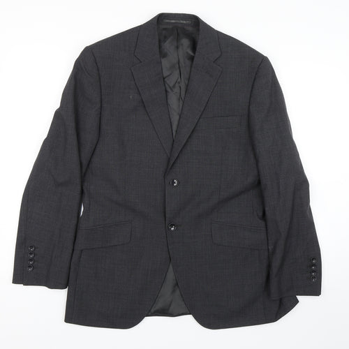 Howick Mens Black   Jacket Suit Jacket Size 38