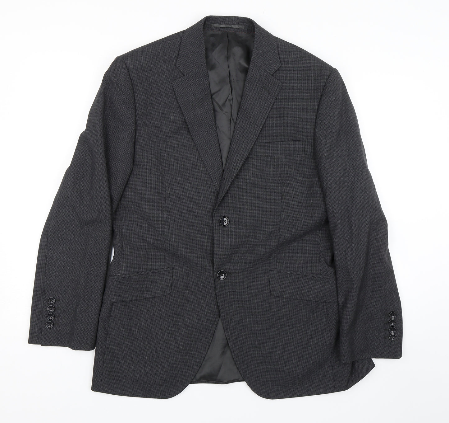 Howick Mens Black   Jacket Suit Jacket Size 38