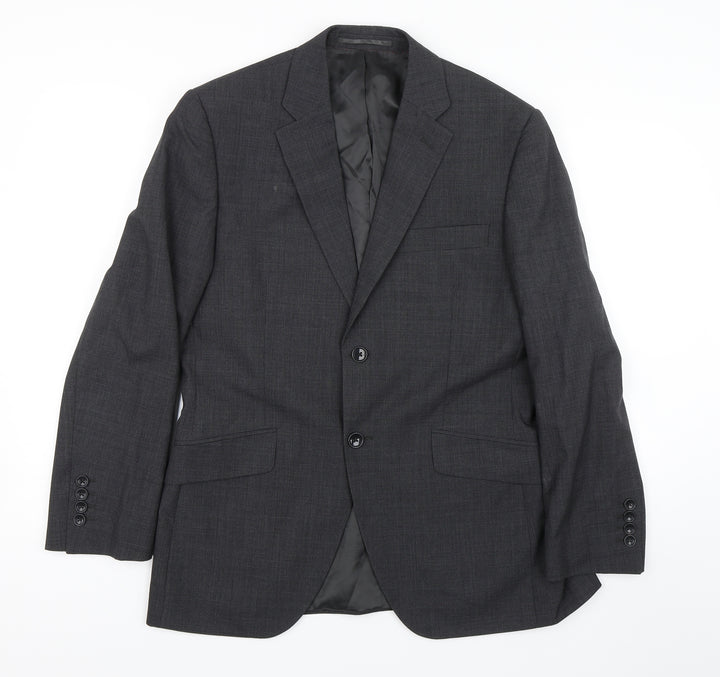 Howick Mens Black   Jacket Suit Jacket Size 38