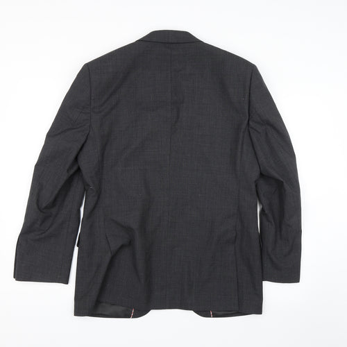 Howick Mens Black   Jacket Suit Jacket Size 38