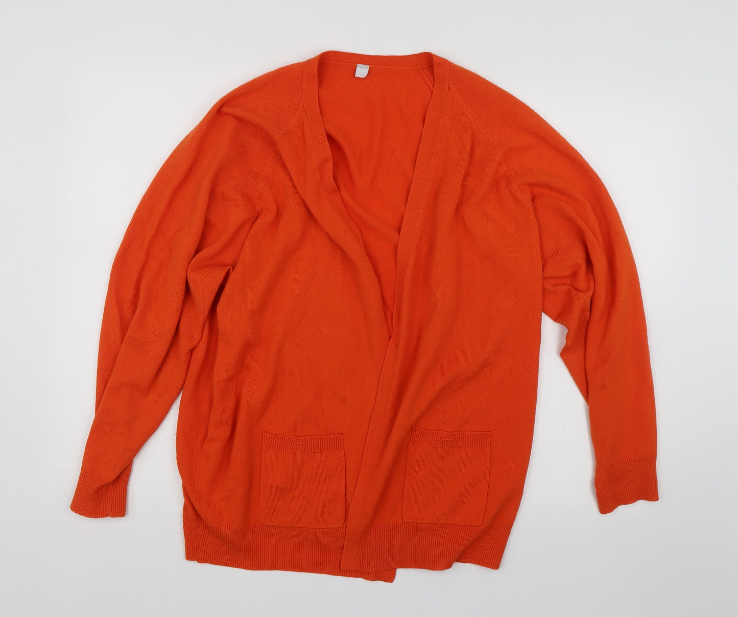 note Womens Orange   Cardigan Jumper Size 22