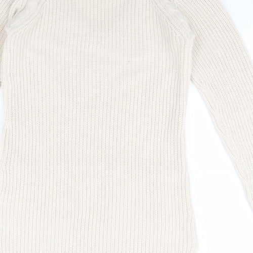 F&F Womens Beige   Pullover Jumper Size 6