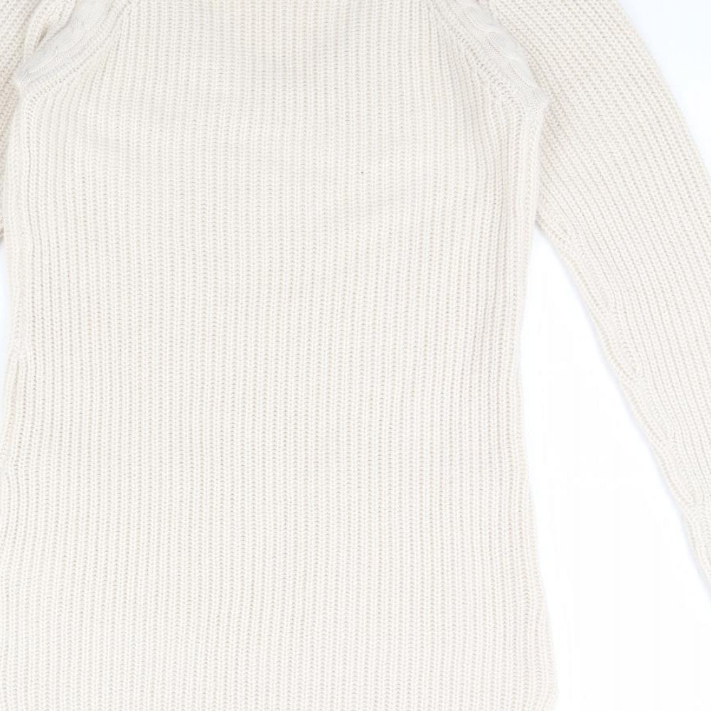 F&F Womens Beige   Pullover Jumper Size 6