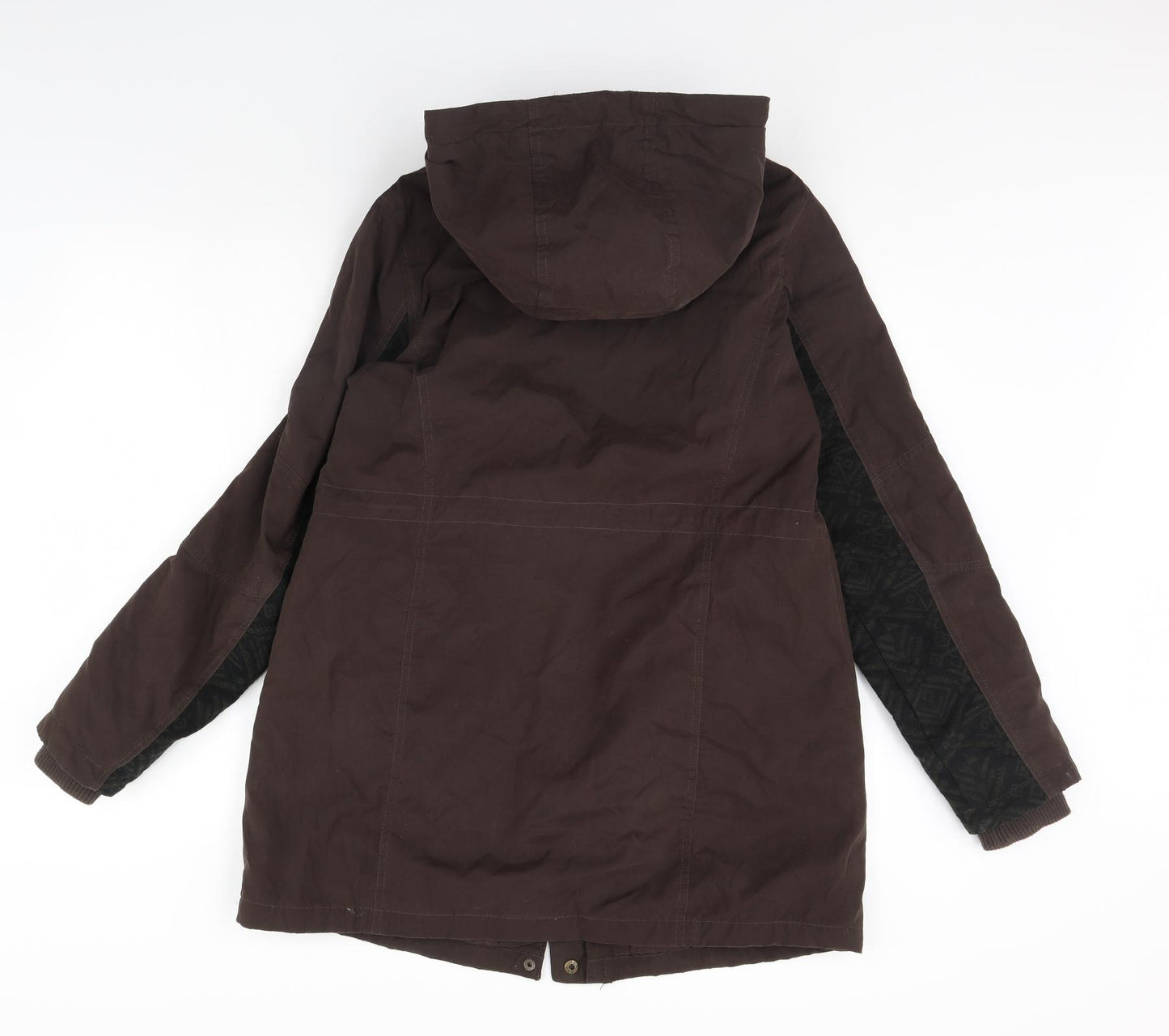 Peacocks Womens Green   Rain Coat Coat Size 12