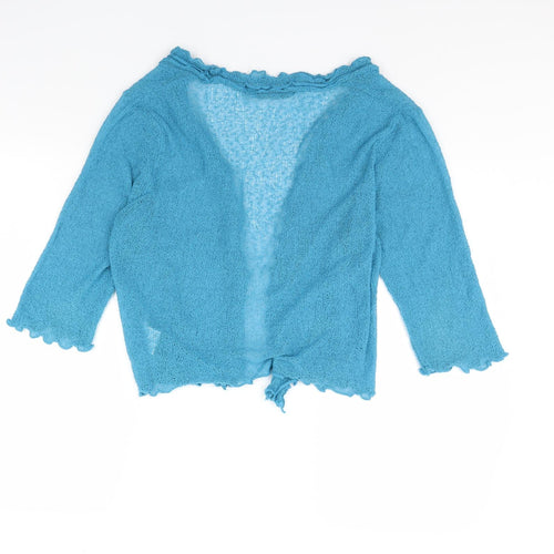 ISLE Womens Blue   Cardigan Jumper Size L