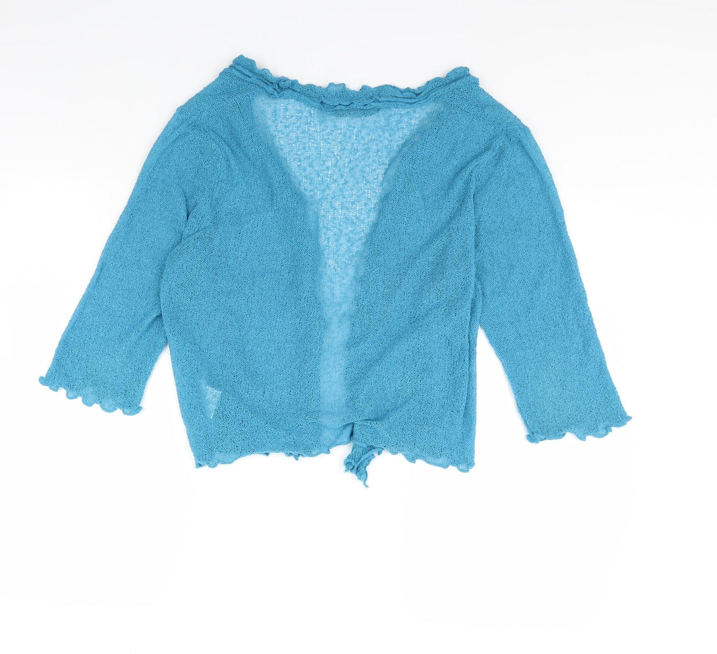 ISLE Womens Blue   Cardigan Jumper Size L