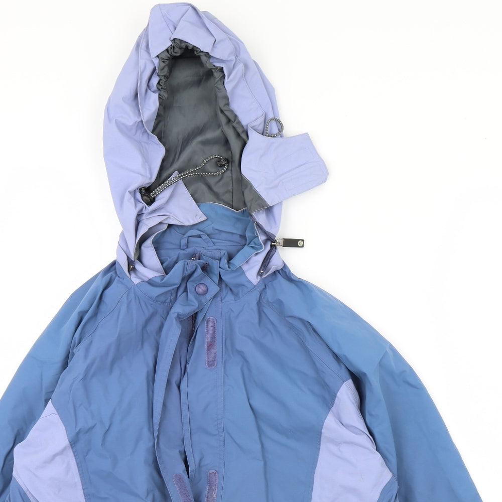 Hawkshead Womens Blue   Rain Coat Coat Size 14