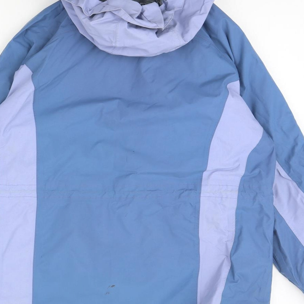 Hawkshead Womens Blue   Rain Coat Coat Size 14