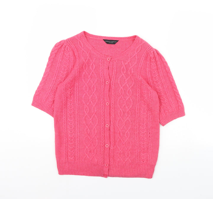 Dorothy Perkins Womens Pink Cape Jumper Size 12