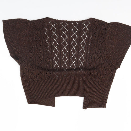 George Womens Brown   Jacket  Size L