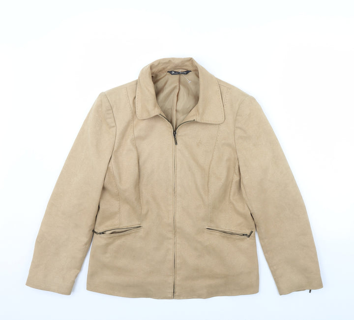 BHS Womens Beige   Jacket Coat Size 14