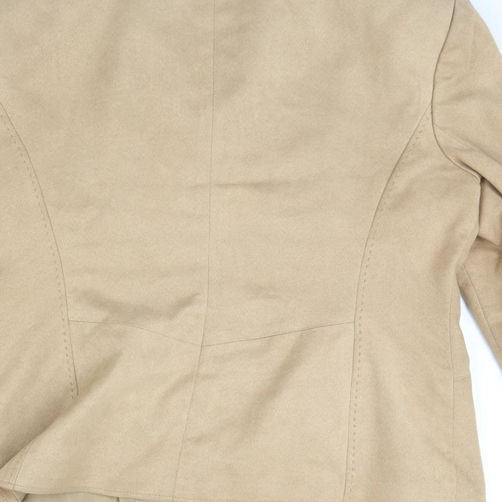 BHS Womens Beige   Jacket Coat Size 14