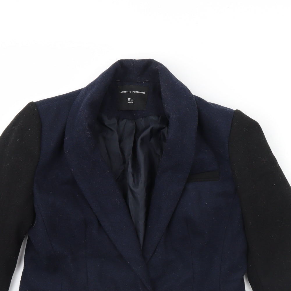 Dorothy Perkins Womens Blue   Jacket  Size 12
