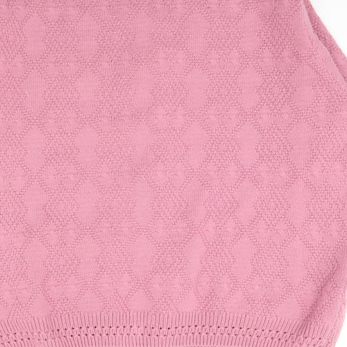 Vida Vi Womens Pink   Cardigan Jumper Size 22
