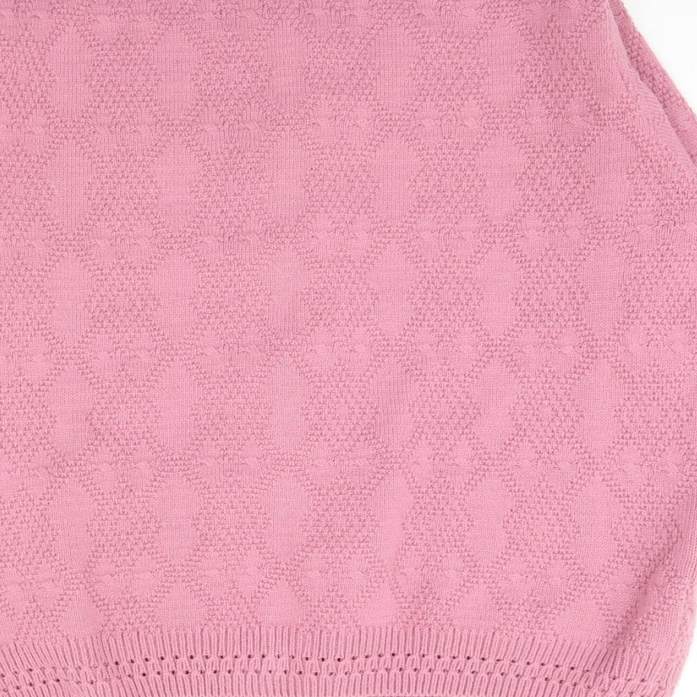 Vida Vi Womens Pink   Cardigan Jumper Size 22