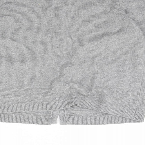 M&S Womens Grey   Cardigan Jumper Size 16