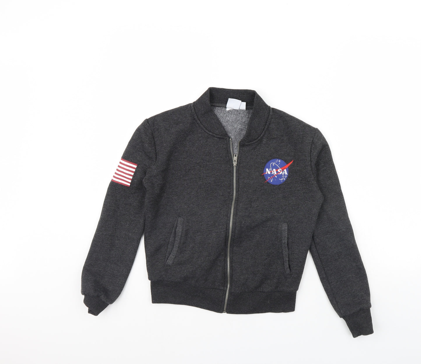 Preworn Womens Grey   Jacket  Size 6  - Nasa