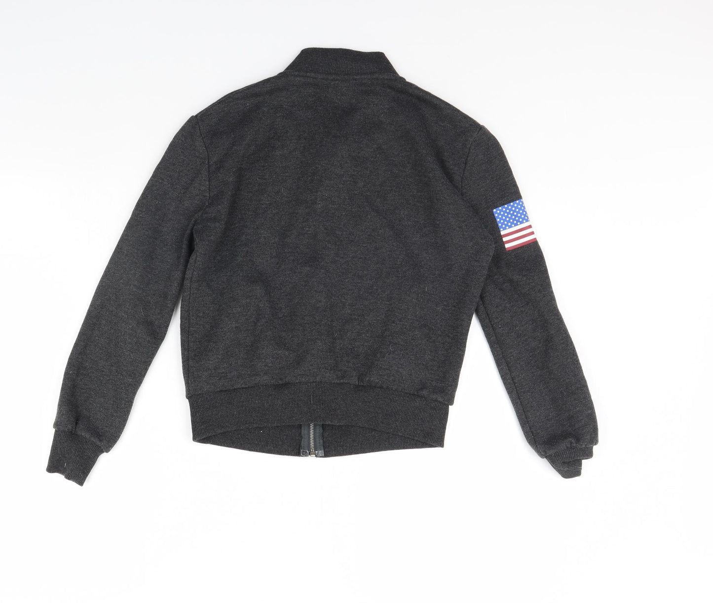 Preworn Womens Grey   Jacket  Size 6  - Nasa