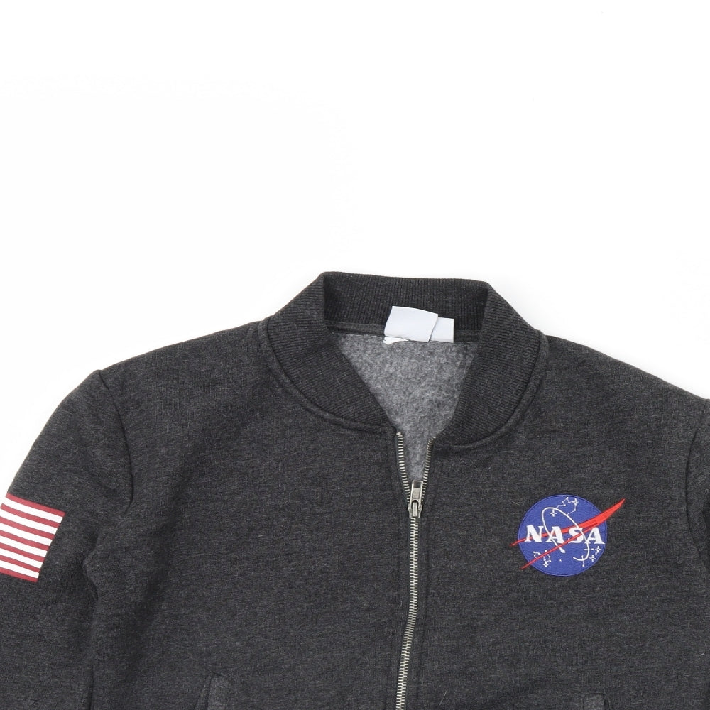 Preworn Womens Grey   Jacket  Size 6  - Nasa