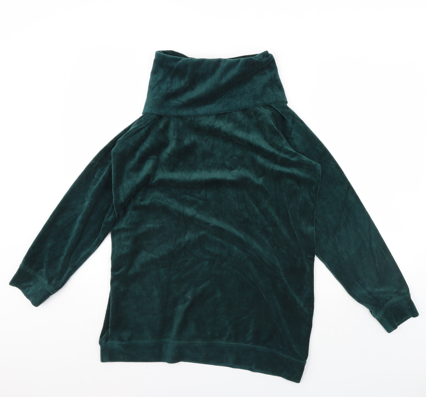 Cotton Traders Womens Green   Pullover Jumper Size 12