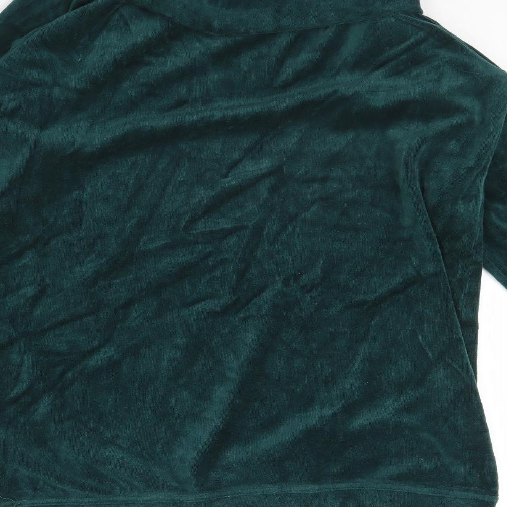 Cotton Traders Womens Green   Pullover Jumper Size 12