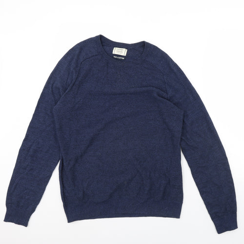 George Mens Blue   Pullover Jumper Size M