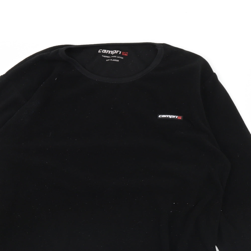 Campri Mens Black   Pullover Jumper Size XL