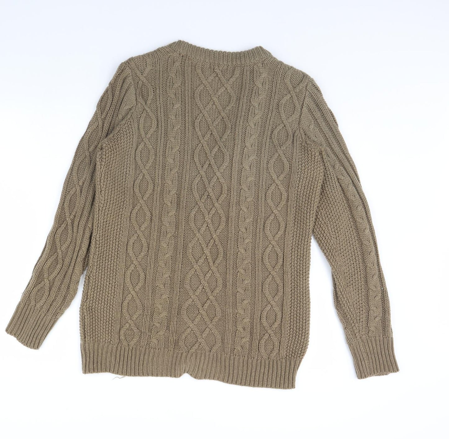 F&F Womens Brown   Cardigan Jumper Size 14